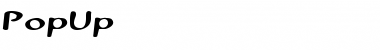 Download PopUp Font Download PopUp Font