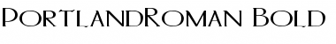 Download PortlandRoman Font Download PortlandRoman Font