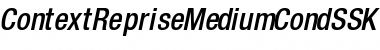 Download ContextRepriseMediumCondSSK Font Download ContextRepriseMediumCondSSK Font