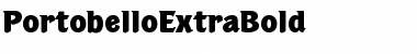 Download PortobelloExtraBold Font Download PortobelloExtraBold Font