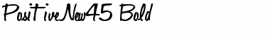 Download PositiveNew45 Font Download PositiveNew45 Font