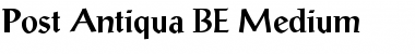 Download Post Antiqua BE Font Download Post Antiqua BE Font