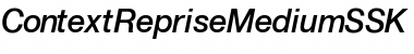 Download ContextRepriseMediumSSK Font Download ContextRepriseMediumSSK Font