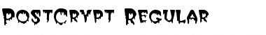 Download PostCrypt Font Download PostCrypt Font