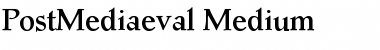 Download PostMediaeval-Medium Font Download PostMediaeval-Medium Font
