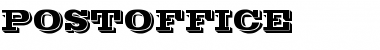 Download POSTOFFICE Font Download POSTOFFICE Font