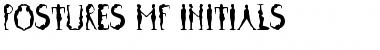 Download Postures MF Font Download Postures MF Font