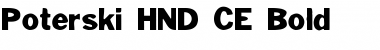 Download Poterski HND CE Font Download Poterski HND CE Font