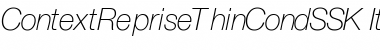 Download ContextRepriseThinCondSSK Font Download ContextRepriseThinCondSSK Font