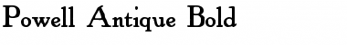 Download Powell Antique Font Download Powell Antique Font