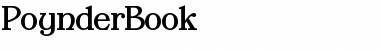 Download PoynderBook Font Download PoynderBook Font