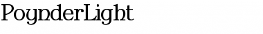 Download PoynderLight Font Download PoynderLight Font