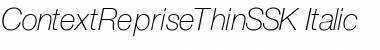 Download ContextRepriseThinSSK Font Download ContextRepriseThinSSK Font