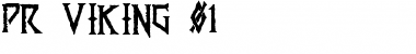 Download PR Viking 01 Font Download PR Viking 01 Font