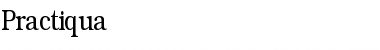 Download Practiqua Font Download Practiqua Font