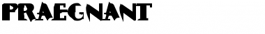 Download Praegnant Font Download Praegnant Font