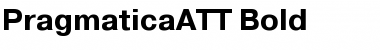 Download PragmaticaATT Font Download PragmaticaATT Font