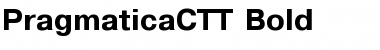 Download PragmaticaCTT Font Download PragmaticaCTT Font