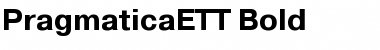 Download PragmaticaETT Font Download PragmaticaETT Font