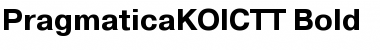 Download PragmaticaKOICTT Font Download PragmaticaKOICTT Font