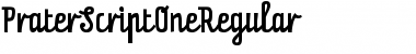 Download PraterScriptOneRegular Font Download PraterScriptOneRegular Font