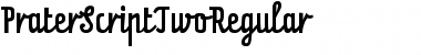 Download PraterScriptTwoRegular Font Download PraterScriptTwoRegular Font