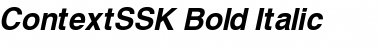 Download ContextSSK Font Download ContextSSK Font