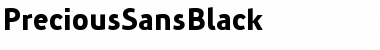 Download PreciousSansBlack Font Download PreciousSansBlack Font