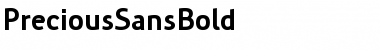 Download PreciousSansBold Font Download PreciousSansBold Font