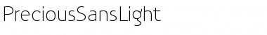 Download PreciousSansLight Font Download PreciousSansLight Font