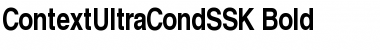 Download ContextUltraCondSSK Font Download ContextUltraCondSSK Font