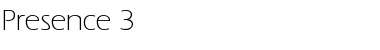 Download Presence 3 Font Download Presence 3 Font