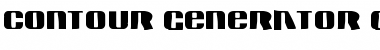 Download Contour Generator Gaunt Font Download Contour Generator Gaunt Font