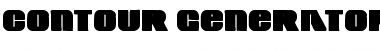 Download Contour Generator Ink Font Download Contour Generator Ink Font