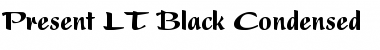 Download Present LT BlackCondensed Font Download Present LT BlackCondensed Font