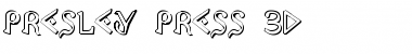 Download Presley Press 3D Font Download Presley Press 3D Font