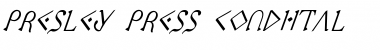 Download Presley Press CondItal Font Download Presley Press CondItal Font