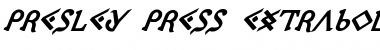 Download Presley Press ExtraBold Ital Font Download Presley Press ExtraBold Ital Font
