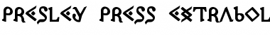 Download Presley Press ExtraBold Font Download Presley Press ExtraBold Font