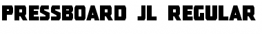 Download Pressboard JL Font Download Pressboard JL Font