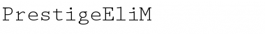 Download PrestigeEliM Font Download PrestigeEliM Font