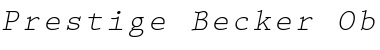 Download Prestige Becker Font Download Prestige Becker Font