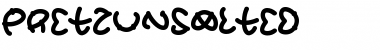 Download PretzUnsalted Font Download PretzUnsalted Font