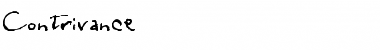 Download Contrivance Font Download Contrivance Font