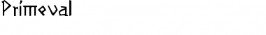 Download Primeval Font Download Primeval Font