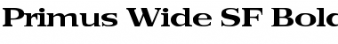 Download Primus Wide SF Font Download Primus Wide SF Font