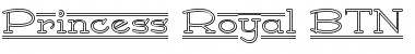 Download Princess Royal BTN Outline Font Download Princess Royal BTN Outline Font