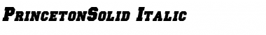 Download PrincetonSolid Font Download PrincetonSolid Font