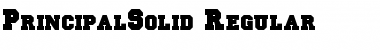 Download PrincipalSolid Font Download PrincipalSolid Font