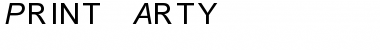 Download Print Arty Font Download Print Arty Font